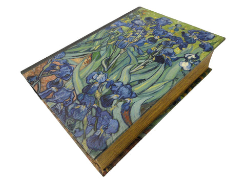 Diversion Safe - Van Gogh Iris Painting Book Safe (Large)