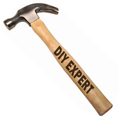 DIY Expert DIY Gift Engraved Wood Handle Steel Hammer