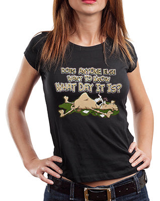 Does Anyone Else Want To Know What Day It Is? Hump Day Girl's T- Shirt 