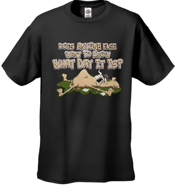 Does Anyone Else Want To Know What Day It Is? Hump Day Kid's T-Shirt
