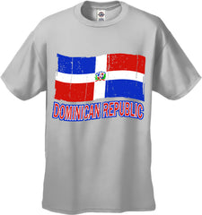 Dominican Republic Vintage Flag Men's T-Shirt