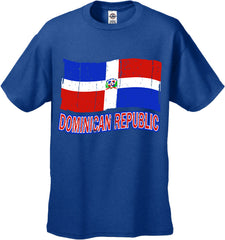 Dominican Republic Vintage Flag Men's T-Shirt