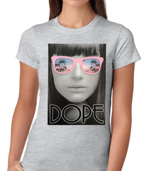 Dope Palm Tree Glasses Girls T-shirt