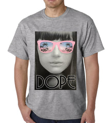 Dope Palm Tree Glasses Mens T-shirt