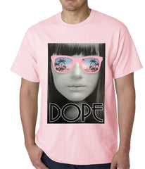 Dope Palm Tree Glasses Mens T-shirt