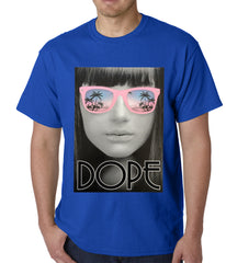 Dope Palm Tree Glasses Mens T-shirt