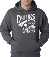 Drinks Well With Other Irish St. Patrick's Day Hoodie