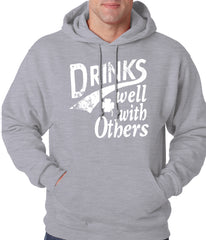 Drinks Well With Other Irish St. Patrick's Day Hoodie