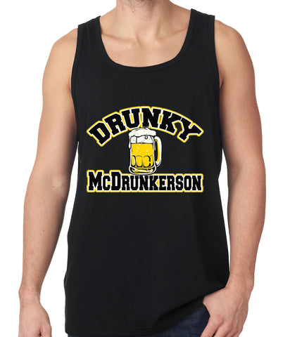 Drunky McDrunkerson Funny Tank Top