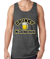 Drunky McDrunkerson Funny Tank Top