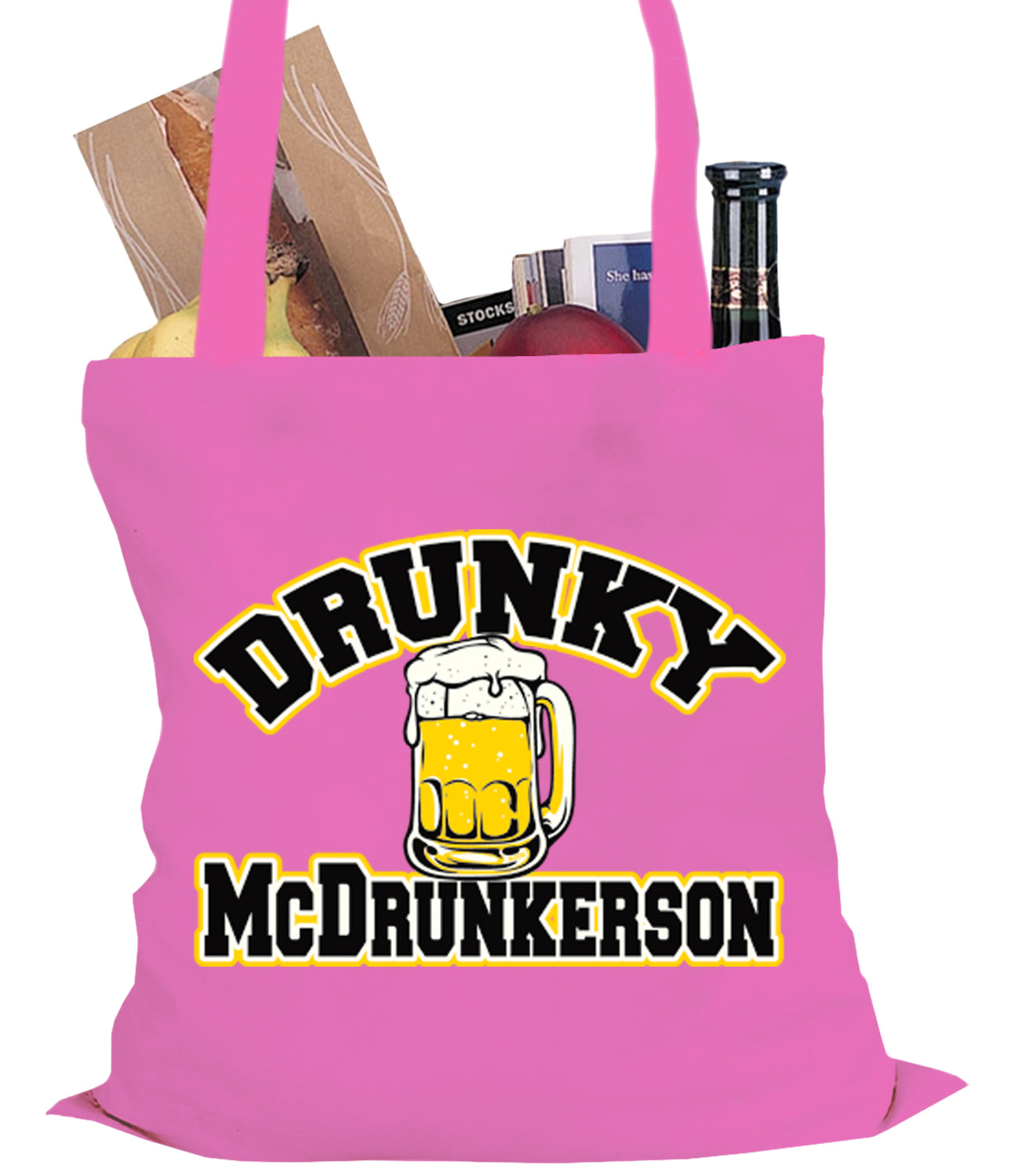 Drunky McDrunkerson Funny Tote Bag