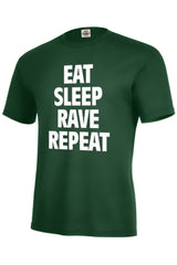 Eat Sleep Rave Repeat Men's T-Shirt