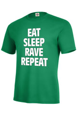 Eat Sleep Rave Repeat Men's T-Shirt