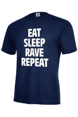 Eat Sleep Rave Repeat Men's T-Shirt