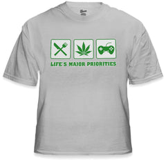 Eat, Smoke Weed & Play Video Games T-Shirt