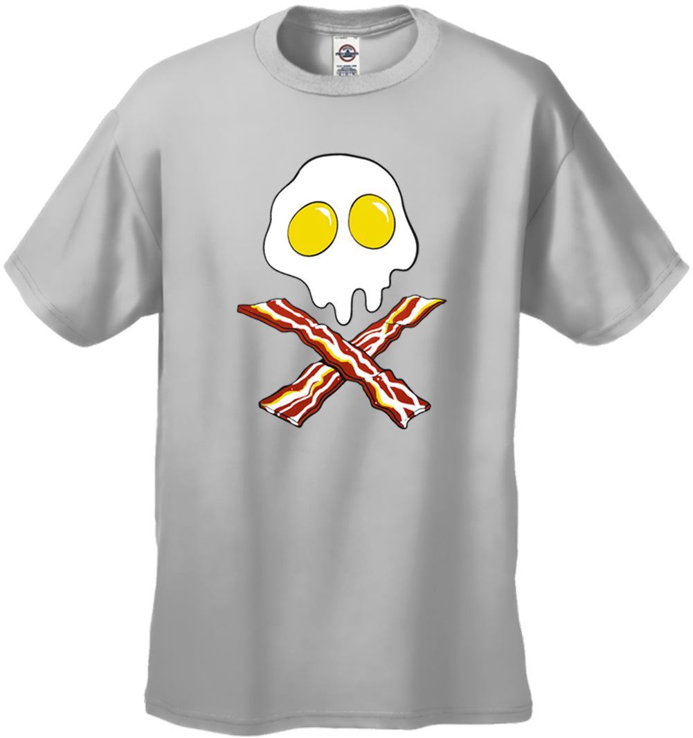 Eggs Bacon Skull Men's T-shirt