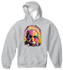 Einstein Graffiti Fractal Adult Hoodie