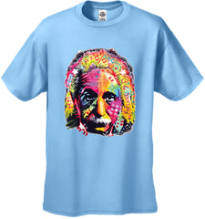 Einstein Graffiti Fractal Men's T-Shirt