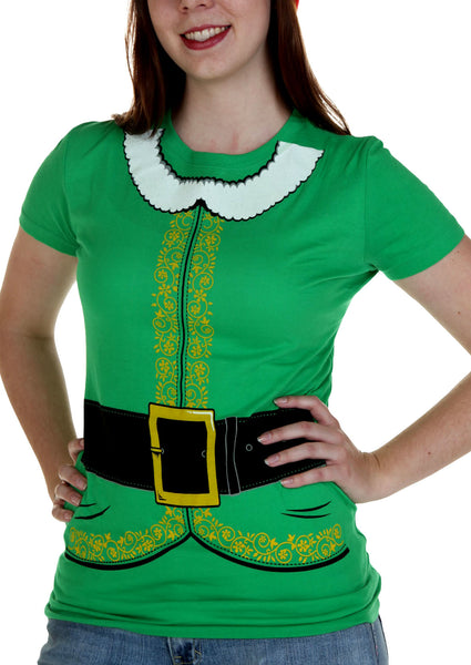 Elf Tuxedo Costume Girl's T-Shirt –