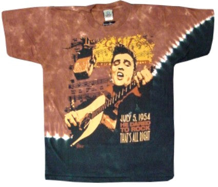 Elvis Pressly Tshirt - Elvis Pressly Tie Dye T-Shirt