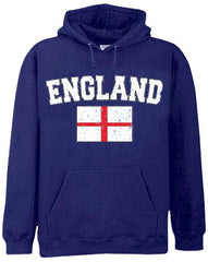 England Vintage Flag International Hoodie