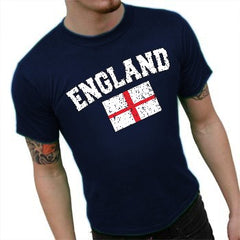 England Vintage Flag International Mens T-Shirt