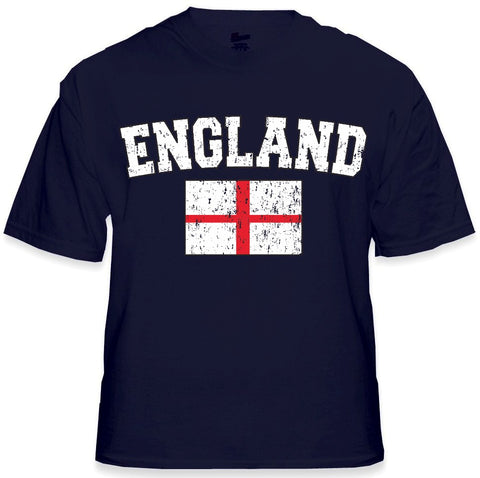 England Vintage Flag International Mens T-Shirt