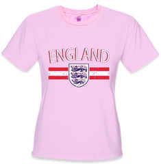 England Vintage Shield International Girls T-Shirt
