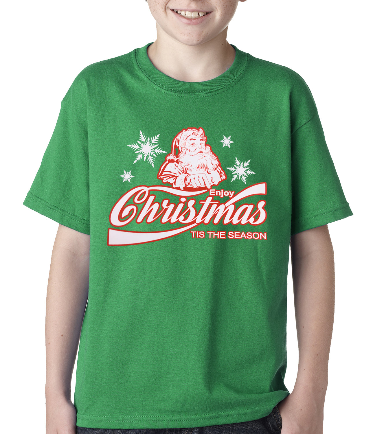 Enjoy Christmas Tis The Season Kids T-shirt