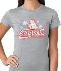 Enjoy Christmas Tis The Season Ladies T-shirt