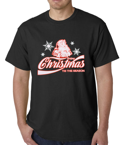 Enjoy Christmas Tis The Season Mens T-shirt