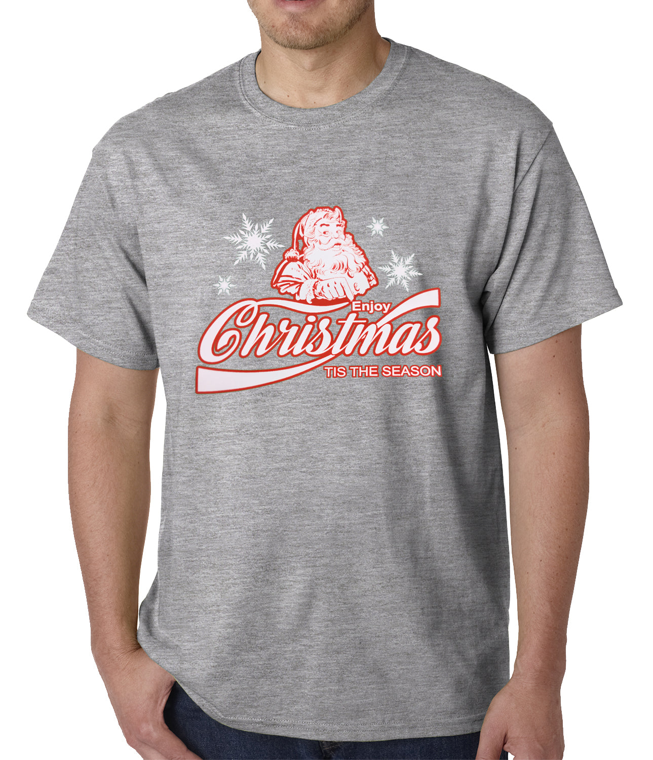 Enjoy Christmas Tis The Season Mens T-shirt