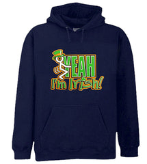 F*ck Yeah I'm Irish Adult Hoodie