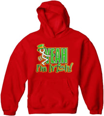 F*ck Yeah I'm Irish Adult Hoodie