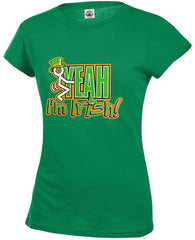 F*ck Yeah I'm Irish Girl's T-Shirt