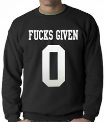 F*cks Given 0 Adult Crewneck