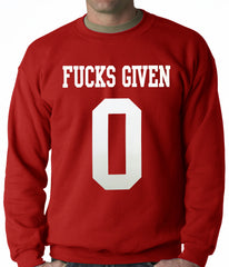 F*cks Given 0 Adult Crewneck