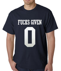 F*cks Given 0 Mens T-shirt