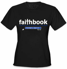 Faithbook Girl's T-Shirt
