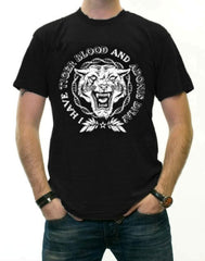 Famous Quotes From Charlie Sheen T-Shirts - Tiger Blood Crest T-Shirt