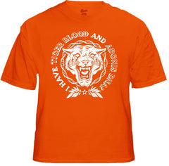 Famous Quotes From Charlie Sheen T-Shirts - Tiger Blood Crest T-Shirt