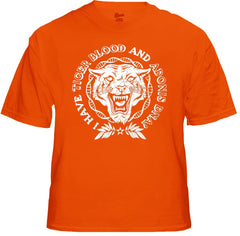 Famous Quotes From Charlie Sheen T-Shirts - Tiger Blood Crest T-Shirt