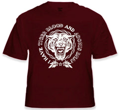 Famous Quotes From Charlie Sheen T-Shirts - Tiger Blood Crest T-Shirt