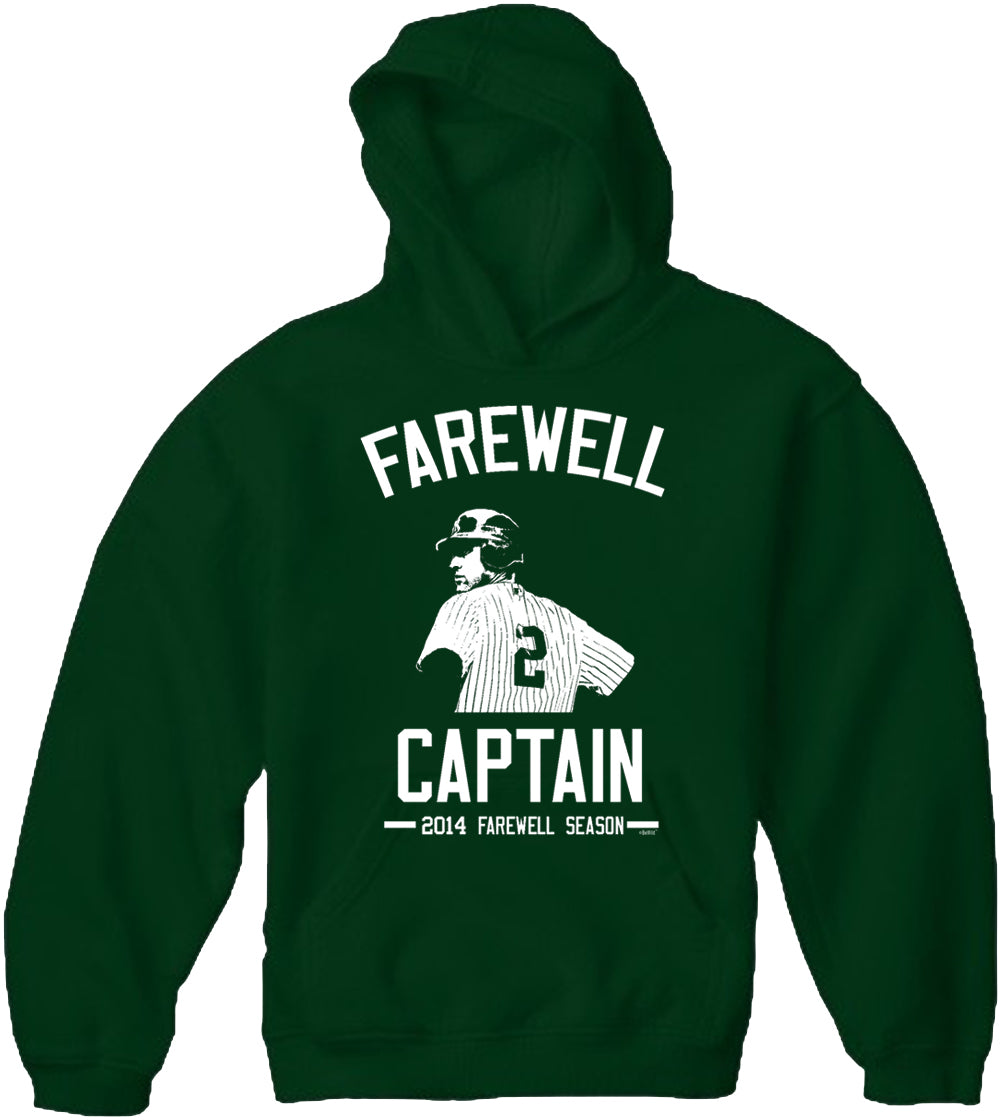 Farewell Captain Jeter Last Season Adult Hoodie