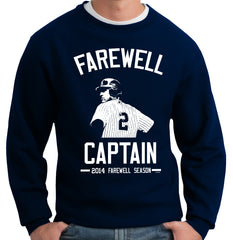 Farewell Captain Jeter Last Season Crewneck Sweatshirt