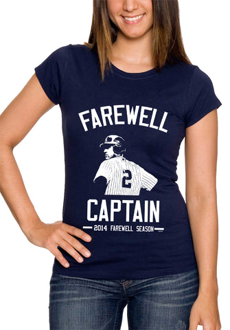 Farewell Captain Jeter Last Season Girl's T-Shirt