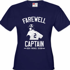 Farewell Captain Jeter Last Season Girl's T-Shirt