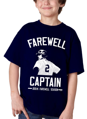 Farewell Captain Jeter Last Season Kid's T-Shirt