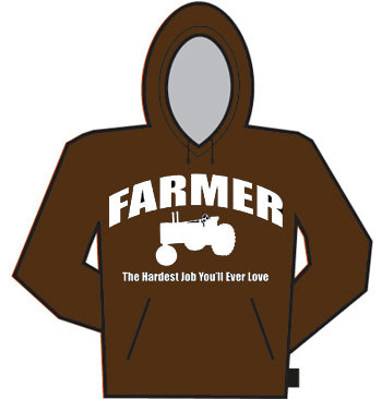 Farmer The Hardest Job Hoodie