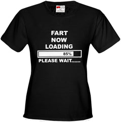 Fart Loading Girl's T-Shirt